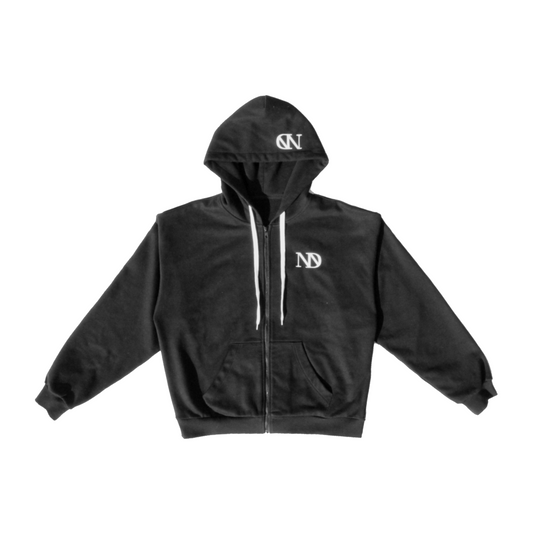 Dark zip-up
